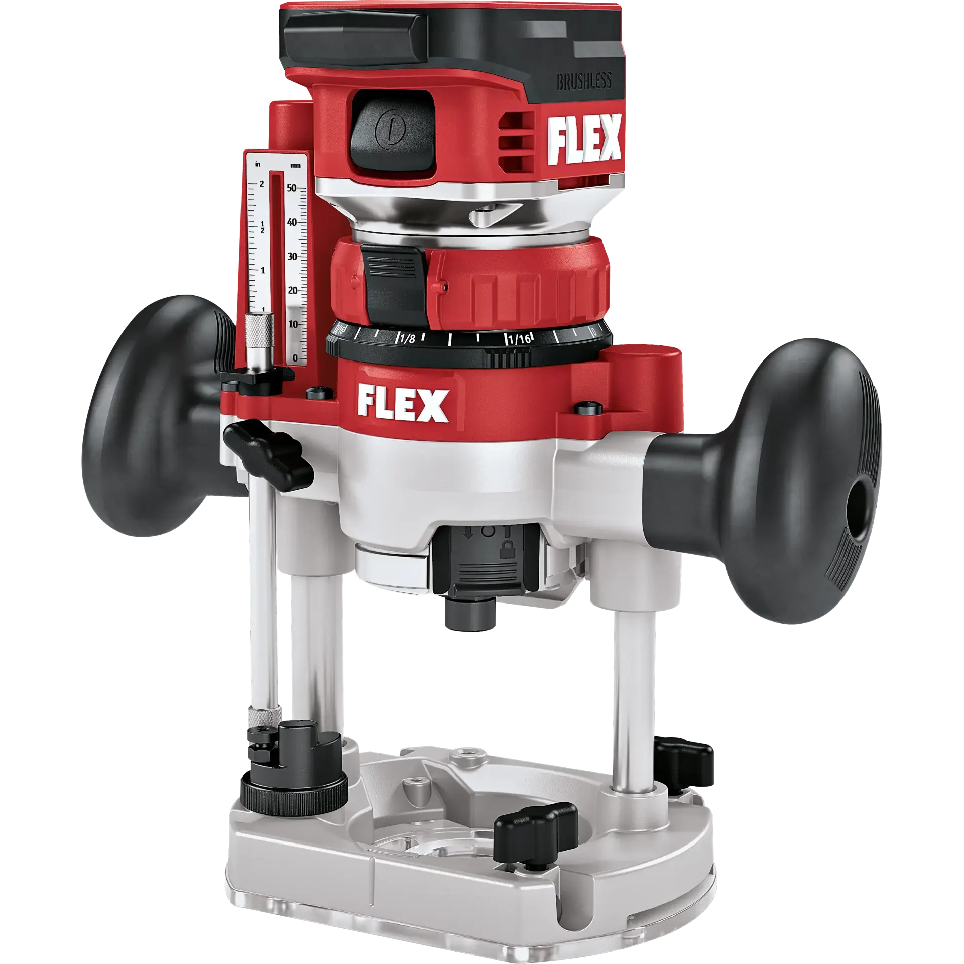 Produktfoto 1 von FLEX Tools 531635, Akku Kanten- & Oberfräse 18 V-CER 18.0-EC