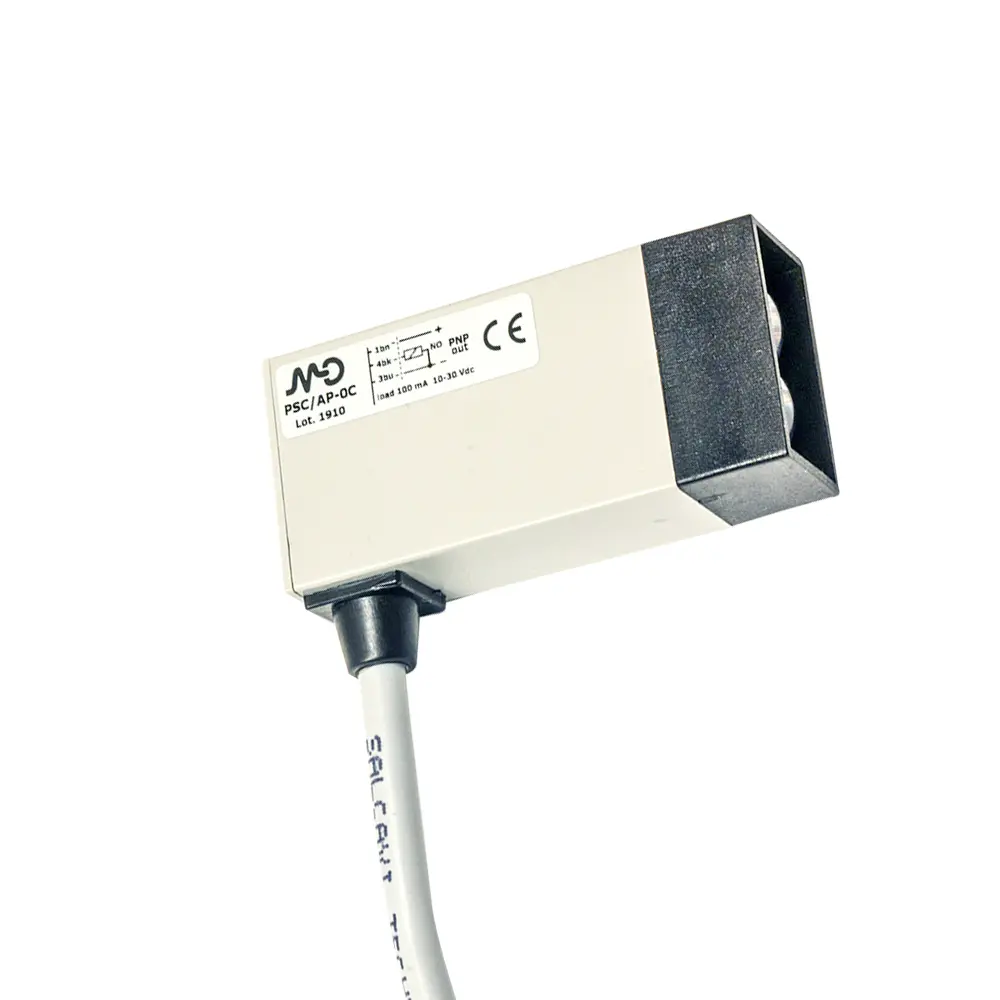 Produktfoto 1 von MD Micro Detectors PSC/AP-0C, Lichtschranke Retroreflektierend 2m NO/PNP M12