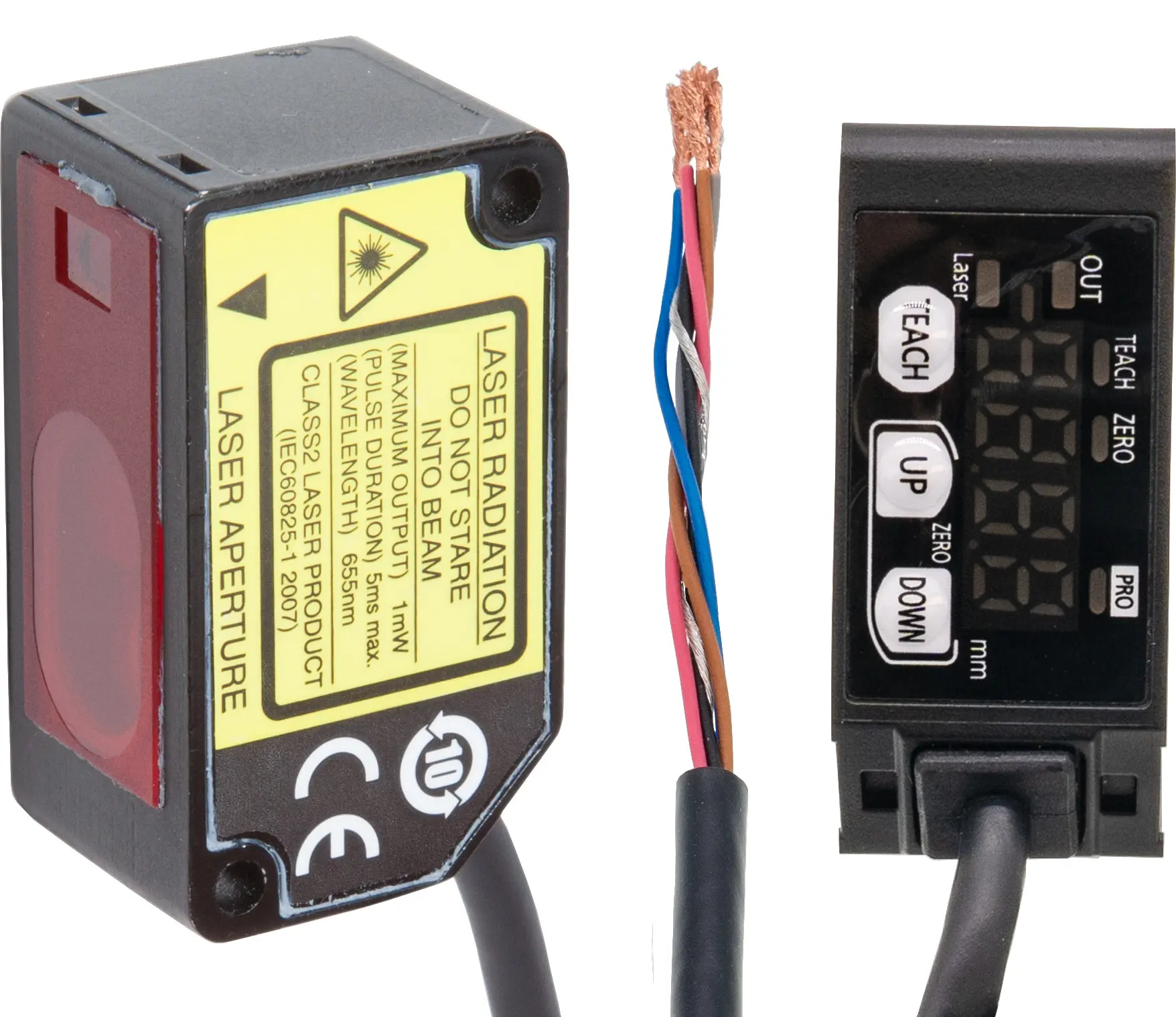 Produktfoto 1 von ipf Electronic PT440300, Sensor Laser, Taster, 44x25x20mm, Sn:25-35mm
