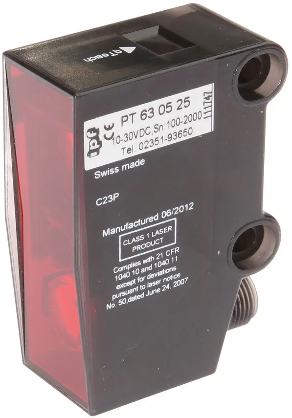 Produktfoto 1 von ipf Electronic PT630525, Sensor Laser, Taster, 63x45x23mm, Sn:100-1750mm