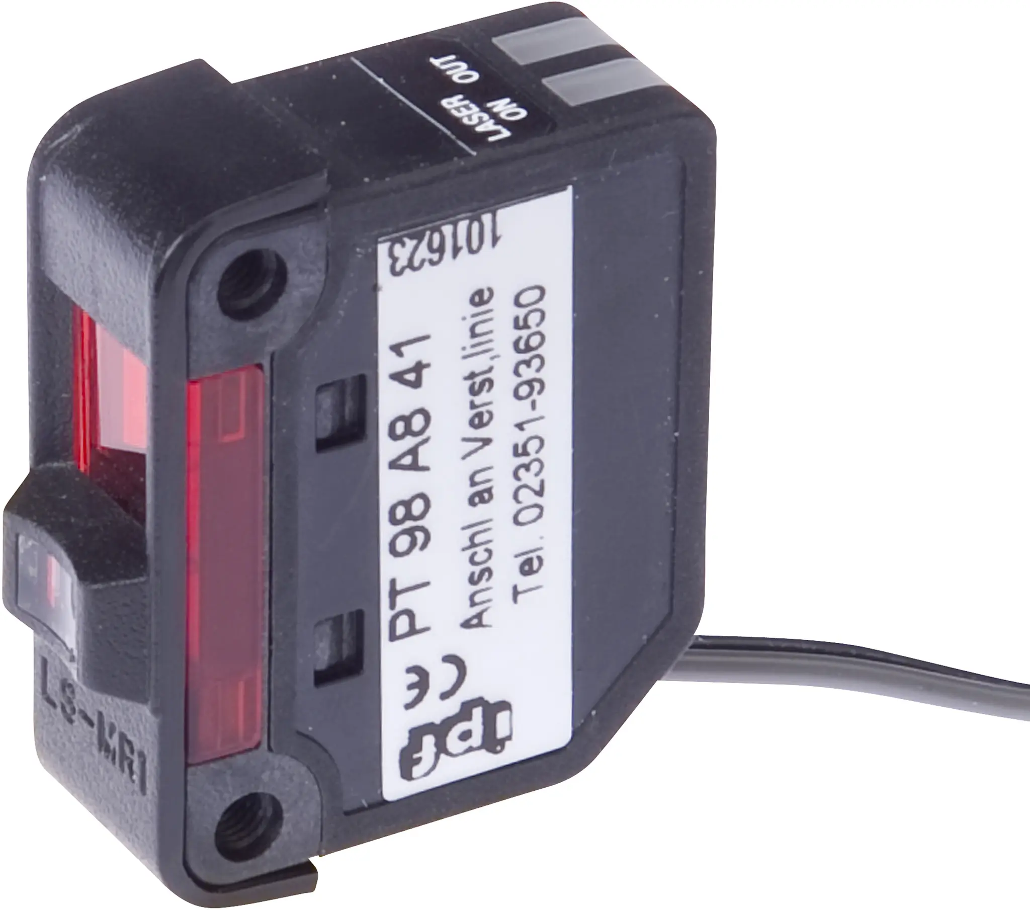 Produktfoto 1 von ipf Electronic PT98A841, Sensor Laser, Taster, 34x25x11mm, Sn: 30-1000