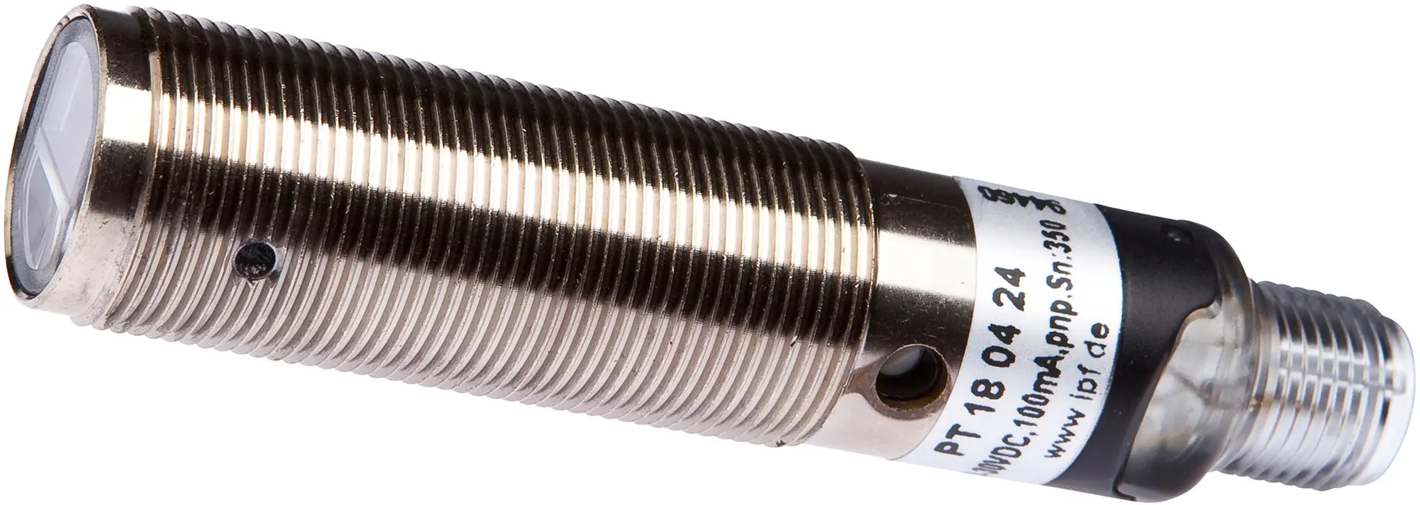 Produktfoto 1 von ipf Electronic PT180424, Sensor Laser, Taster, M18x1 82lang, Sn: 0-350
