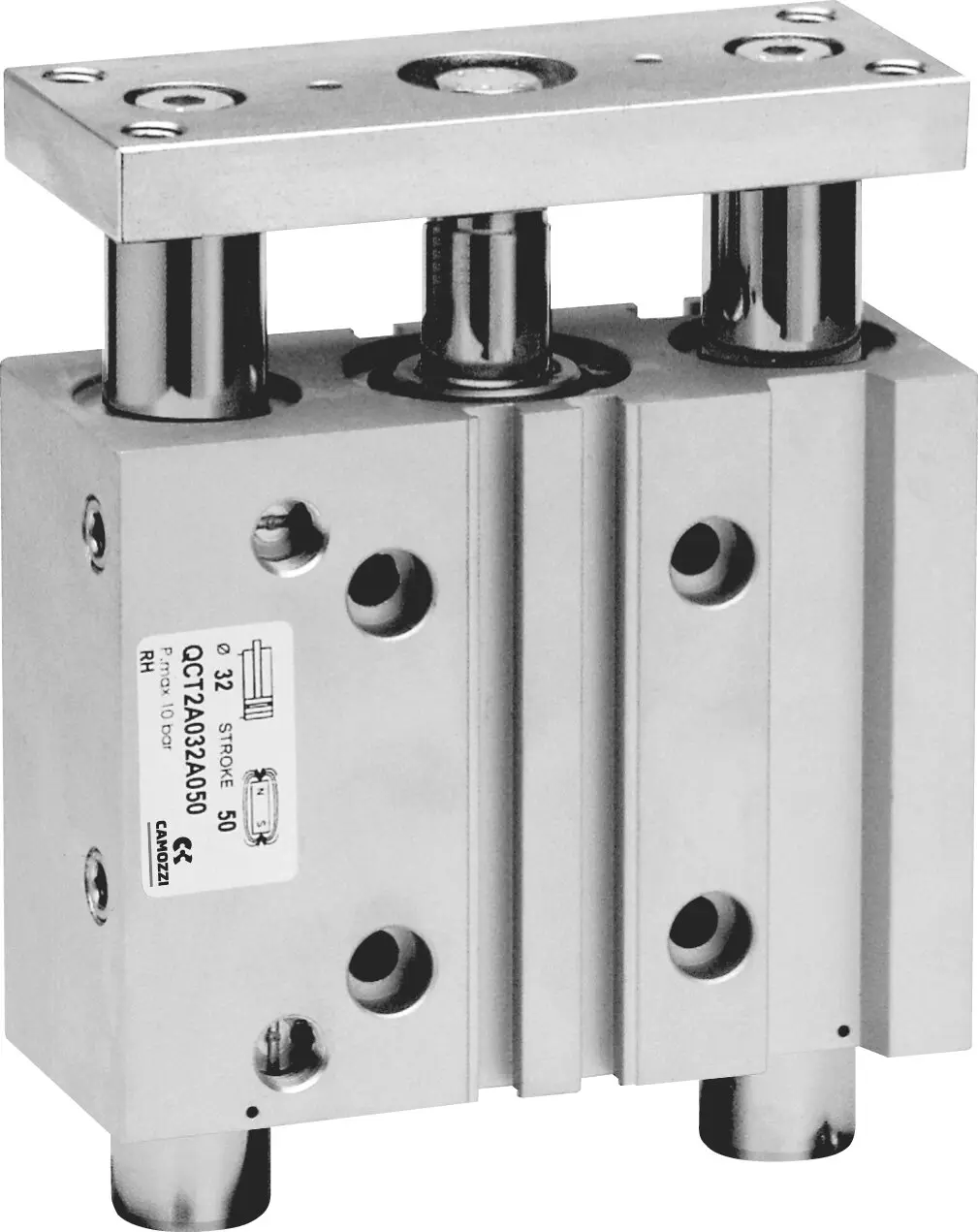 Produktfoto 1 von Camozzi QCB2A020A100 Zylinder, Serie QCB