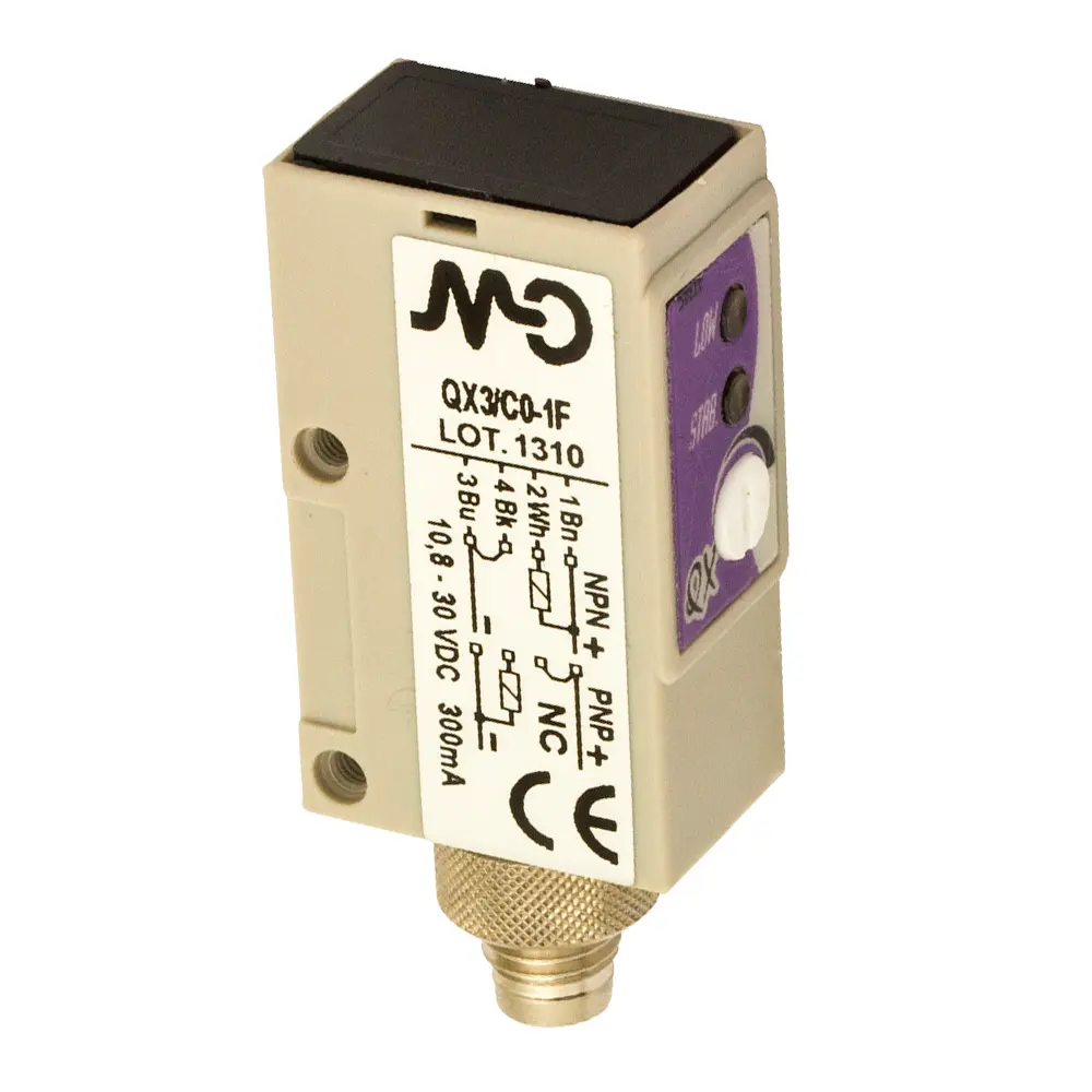 Produktfoto 1 von MD Micro Detectors QXX/00-1F, Optischer Sensor Emitt. C/CK. 8mer optischer