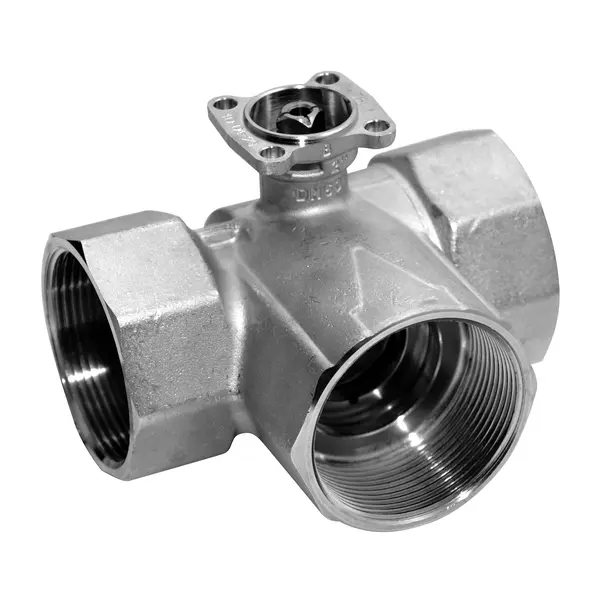 Produktfoto 1 von Belimo R3050-58-S4, Regelkugelhahn, 3-Weg, DN 50, Innengewinde, Rp 2", PN 25