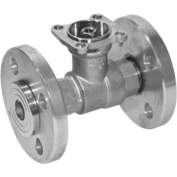 Produktfoto 1 von Belimo R6015R4-B1, Regelkugelhahn, 2-Weg, DN 15, Flansch, PN 6, ps 600 kPa
