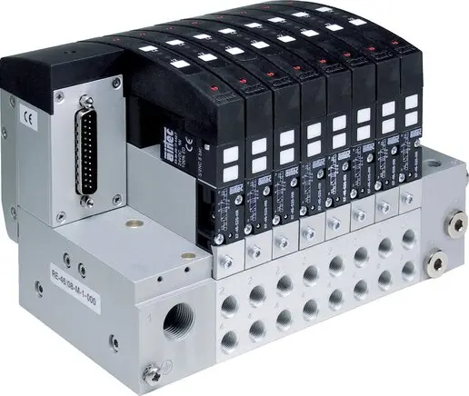 Produktfoto 1 von Airtec RE 46-8-B1-1, Ventilterminal o. Ventile, 8-fach, PROFIBUS DP