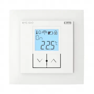Produktfoto 1 von iNels RFTC-10/G_weiß/weiß, Drahtloser Temperaturregler