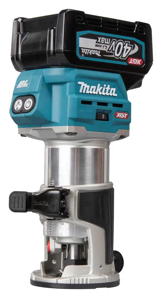 Produktfoto 1 von Makita RT001GM205, Akku-Multifunktionsfräse 40V, MAKPAC