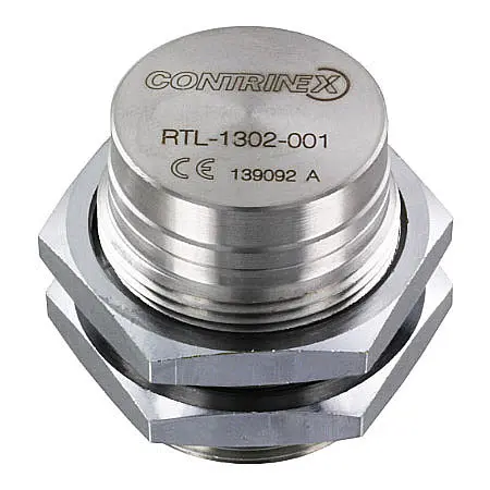 Produktfoto 1 von Contrinex RTL-1302-001, 31.25 kHz Transponder Washdown Bytes embeddable,