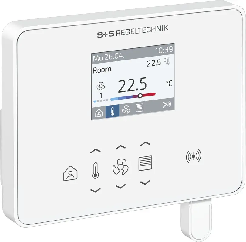 REGELTECHNIK RYMASKON® RYM 1401-RH-VOC-WMOD-B Raumbediengerät