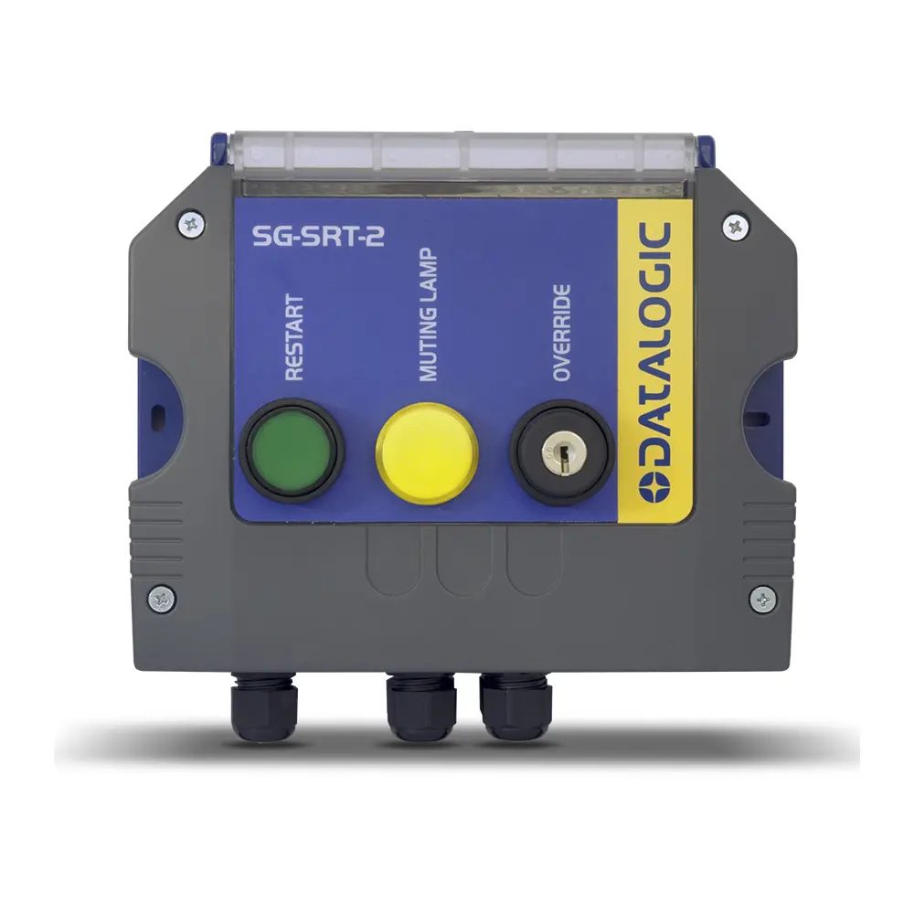 Produktfoto 1 von DATALOGIC 95ASE2050 Muting connection box with forcibly guided relays 2NO start