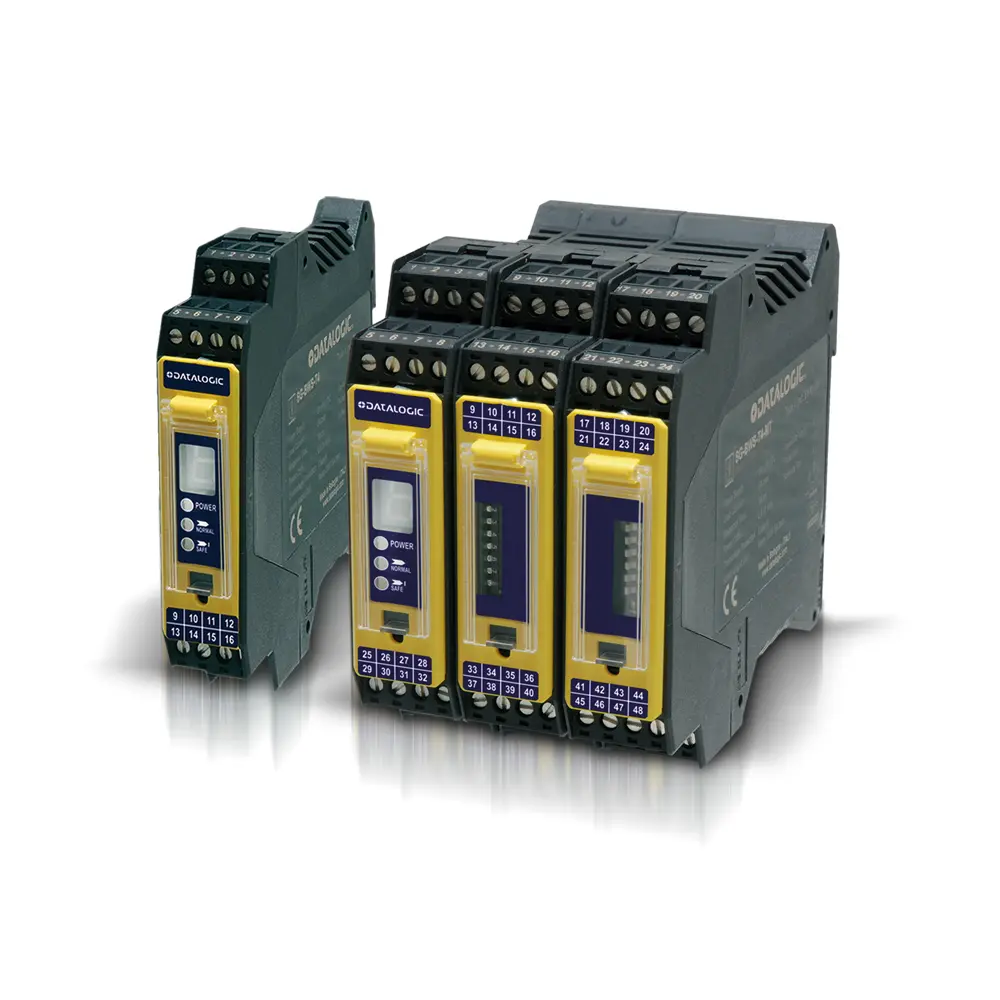 Produktfoto 1 von DATALOGIC 957051010 Safety control unit pl=e double muting 2 pairs of sensors