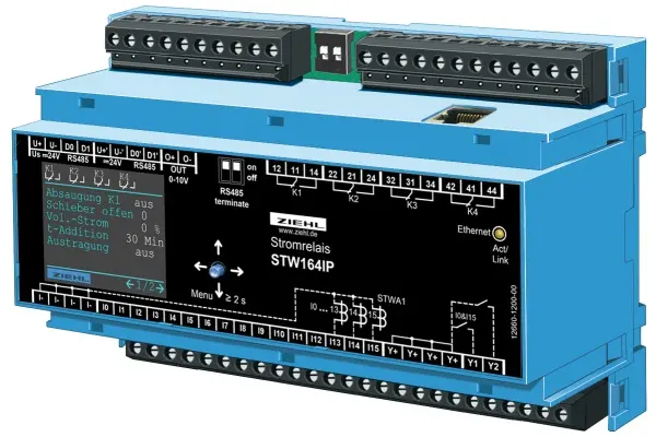 Produktfoto 1 von Ziehl S225542, Steuerung für Absauganlagen über Bus Typ STW164IP