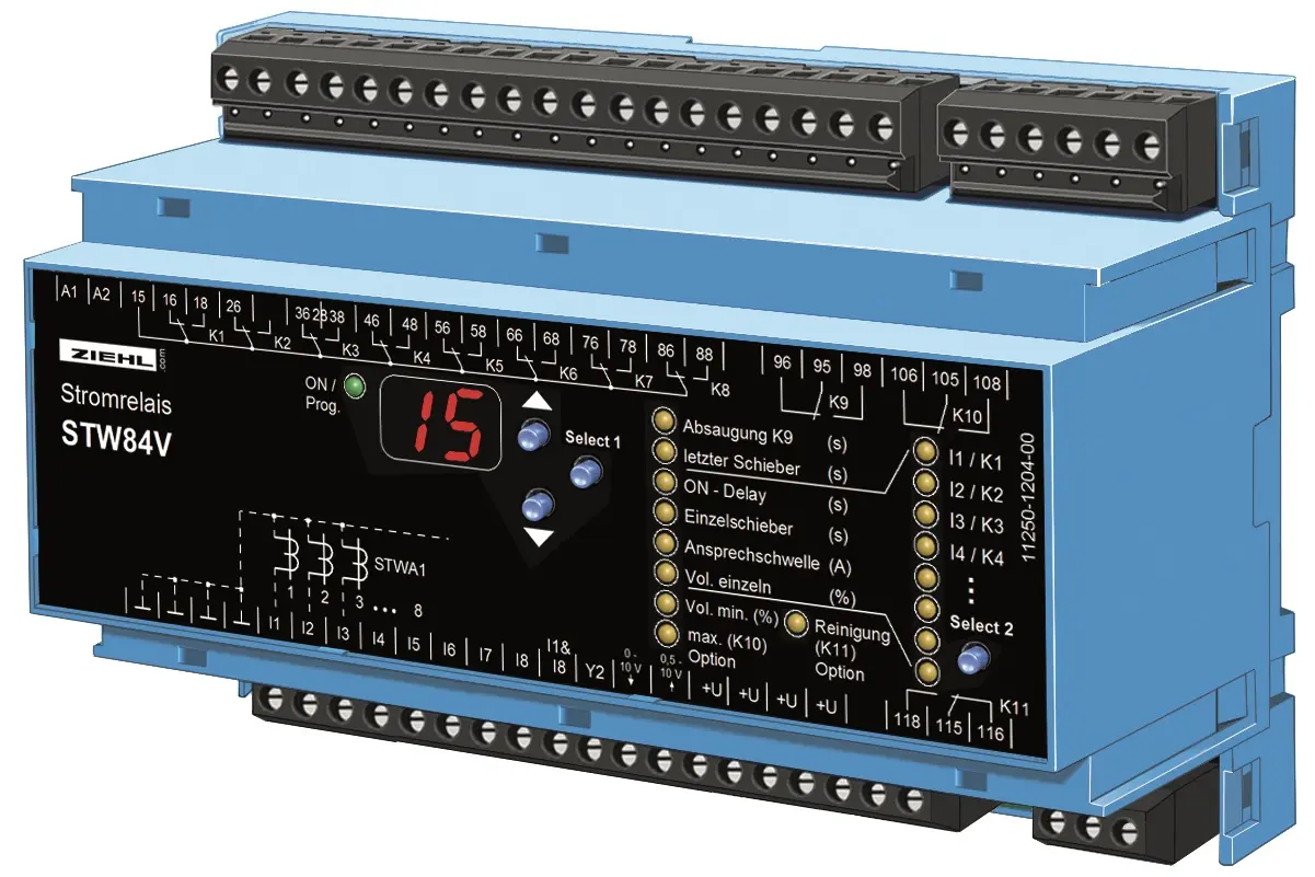 Produktfoto 1 von Ziehl S225522, Steuerung für Absauganlagen Typ STW84V