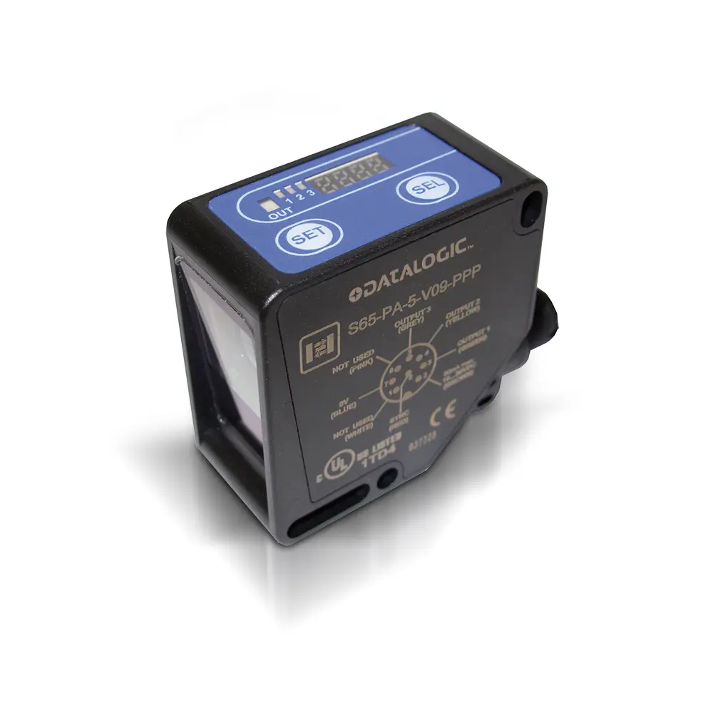 DATALOGIC S65-PA-5-V09-PPP, Optischer Sensor Midi 50x50, Teil-Nr.: 956251020