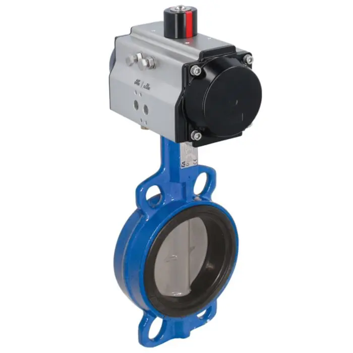 Produktfoto 1 von END Armaturen WA554013-OE621602, Absperrklappe-WA, DN200, mit Antrieb-OE
