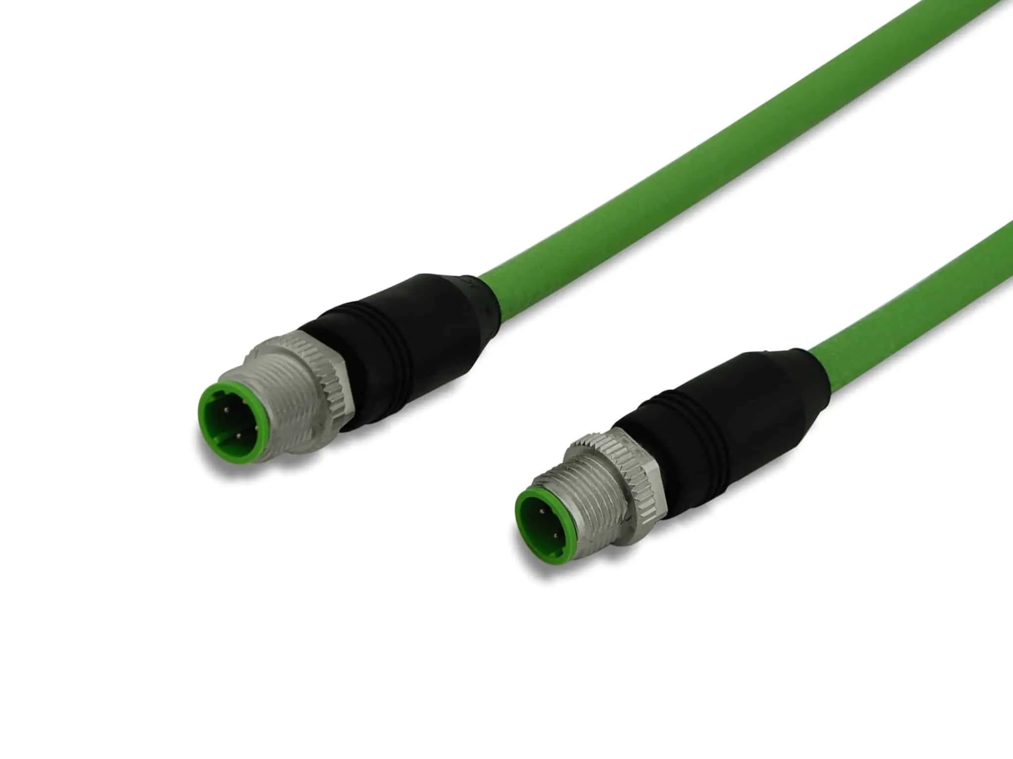 Produktfoto 1 von Thyracont Industrial Ethernet Kabel M12 auf M12, 1m