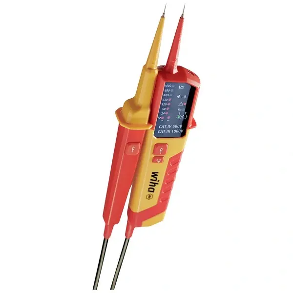 Produktfoto 1 von Wiha 45216, Spannungs-/Durchgangsprüfer CAT III 1000V, CAT IV 600V, LED+Ton