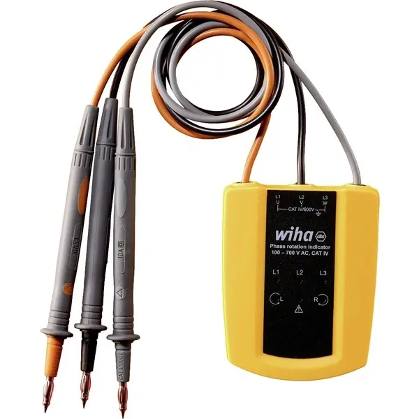 Produktfoto 1 von Wiha 45221, Drehfeldtester CAT III 1000 V, CAT IV 600 V