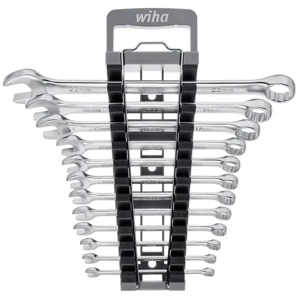 Produktfoto 1 von Wiha 45321, Ring-Maulschlüssel-Satz 13teilig Schlüsselweite 6 - 22mm