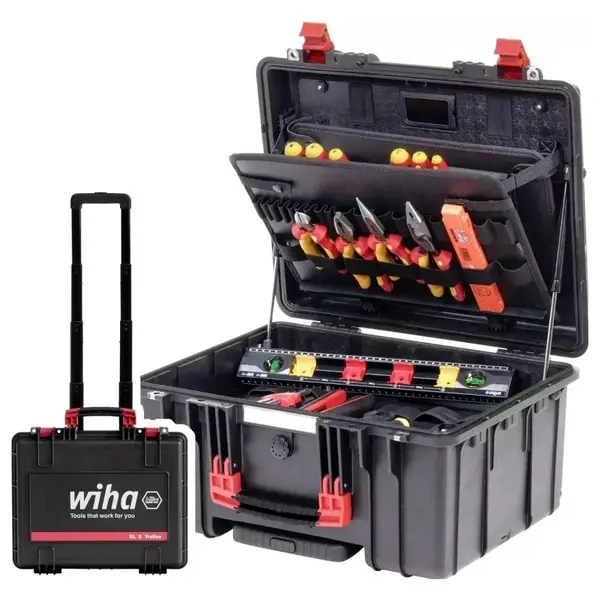 Produktfoto 1 von Wiha 45795, XL 2 Trolley VDE Werkzeugkoffer bestückt 60-teilig