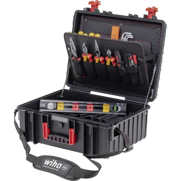 Produktfoto 1 von Wiha 46816, XL 2 VDE Werkzeugkoffer bestückt 41-teilig