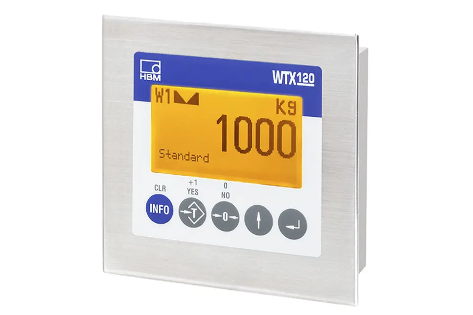 Produktfoto 1 von HBM Messtechnik 1-WTX120-D, Externes Display für WTX120