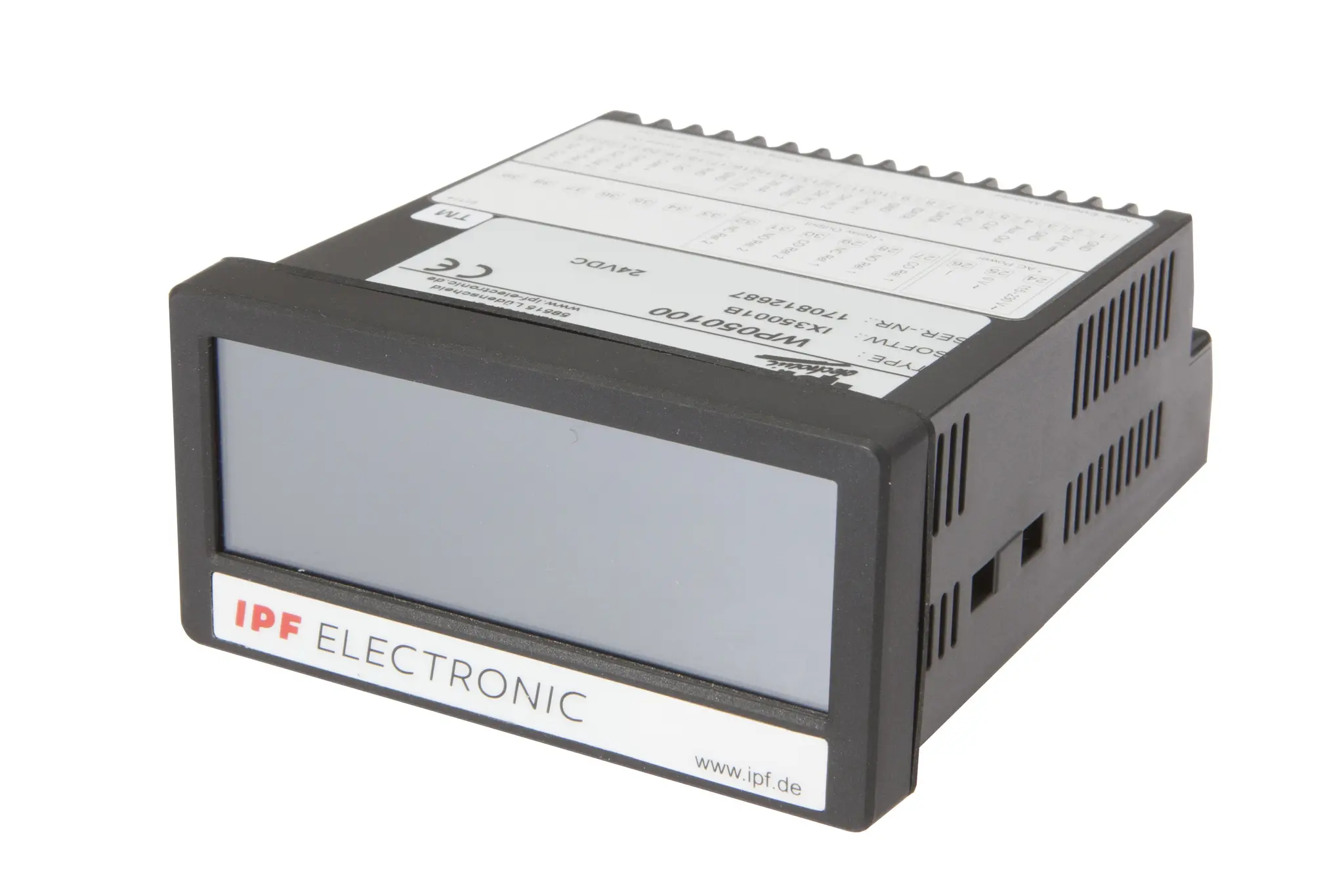 Produktfoto 1 von ipf Electronic WY050100, Drehzahlüberwachung, 48x115x96mm, 24V DC