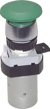 Produktfoto 1 von Airtec T 22 512 GRUN, 5/2-Wege Pilztaster-Ventil, grün (22,5mm), M5