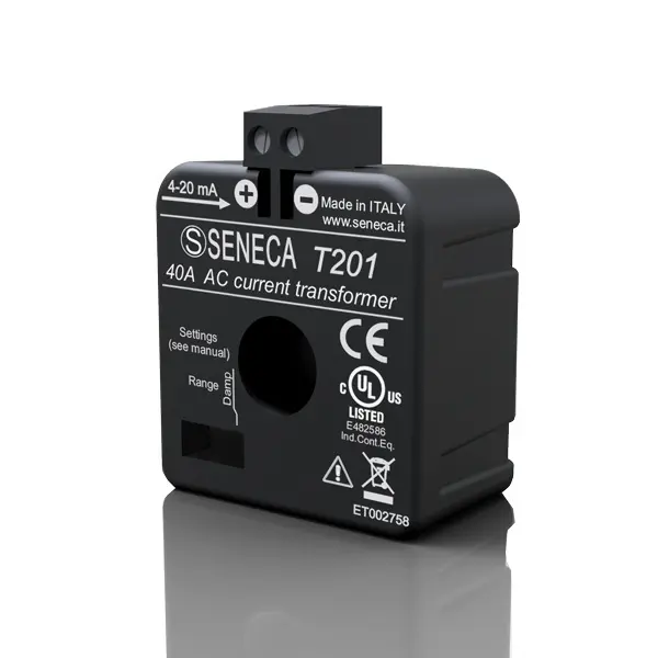 Produktfoto 1 von SENECA T201, AC-Stromwandler schleifengespeist