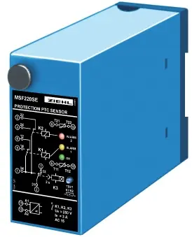 Produktfoto 1 von Ziehl T221696, Kaltleiter-Relais Typ MSF220SE