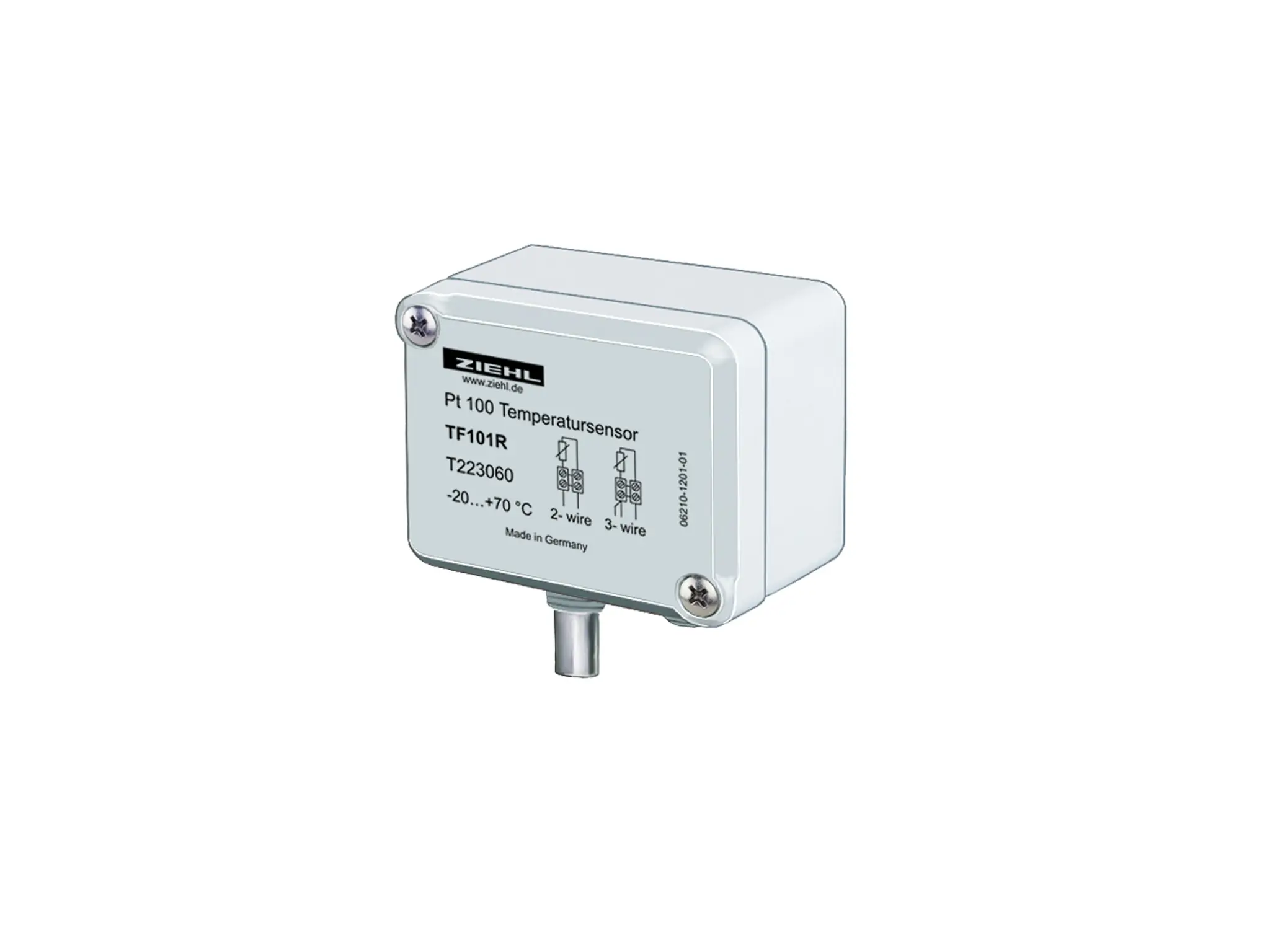 Produktfoto 1 von Ziehl T223060, Pt 100-Temperatursensoren Typ TF101R