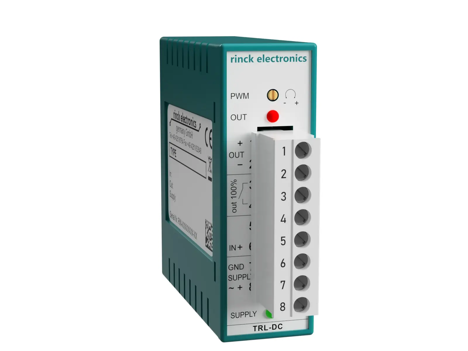 Rinck Electronic TRL-DC, Treiber Leistungssteller-Steuerbaustein 0-10V