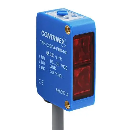 Produktfoto 1 von Contrinex TRR-C23PA-PMS-101, Transparent object Transparent reflex