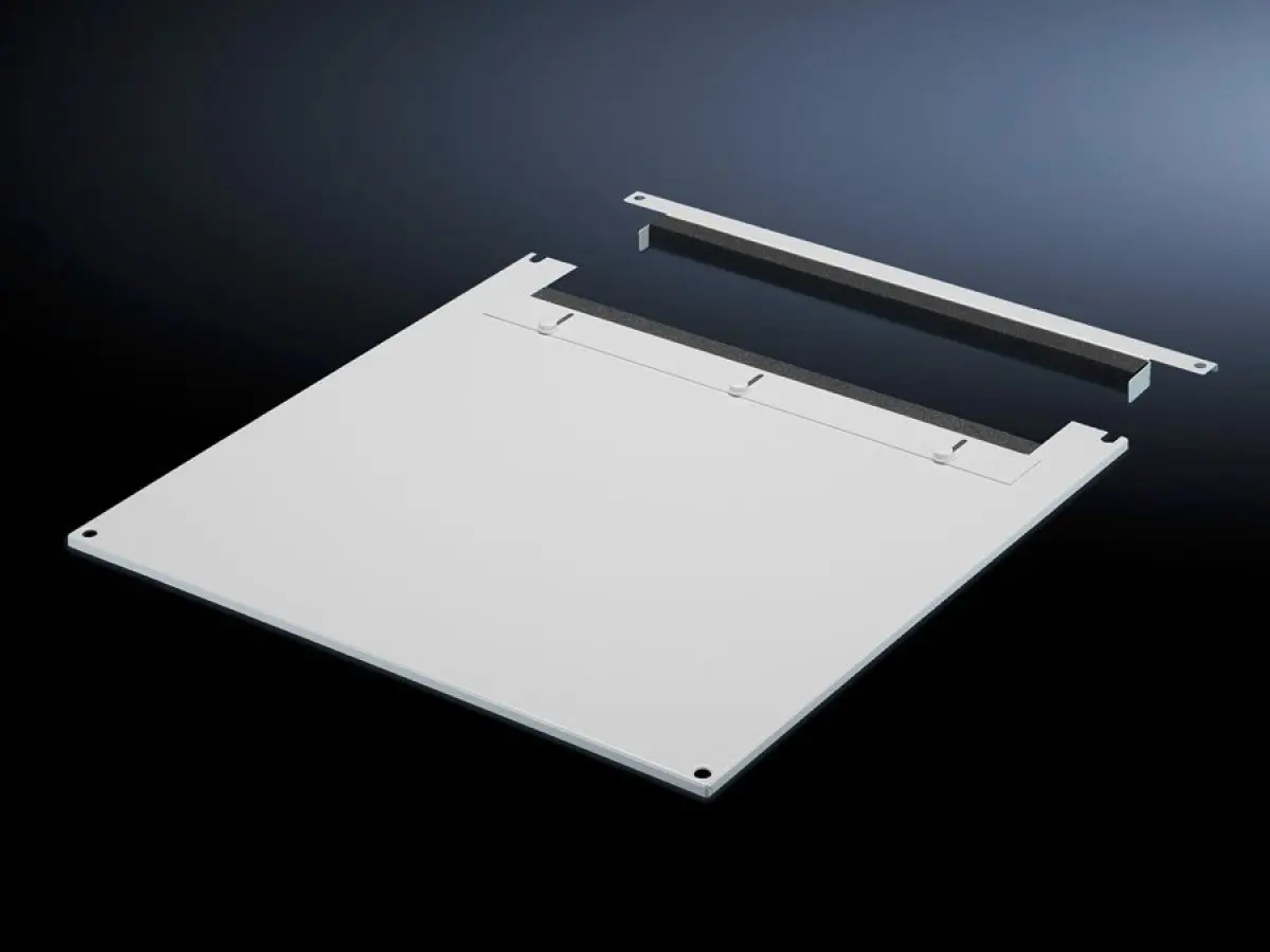 Produktfoto 1 von Rittal TS 7826.865 Dachblech zur Kabeleinführung, zweigeteilt für VX, VX IT, TS, TS IT