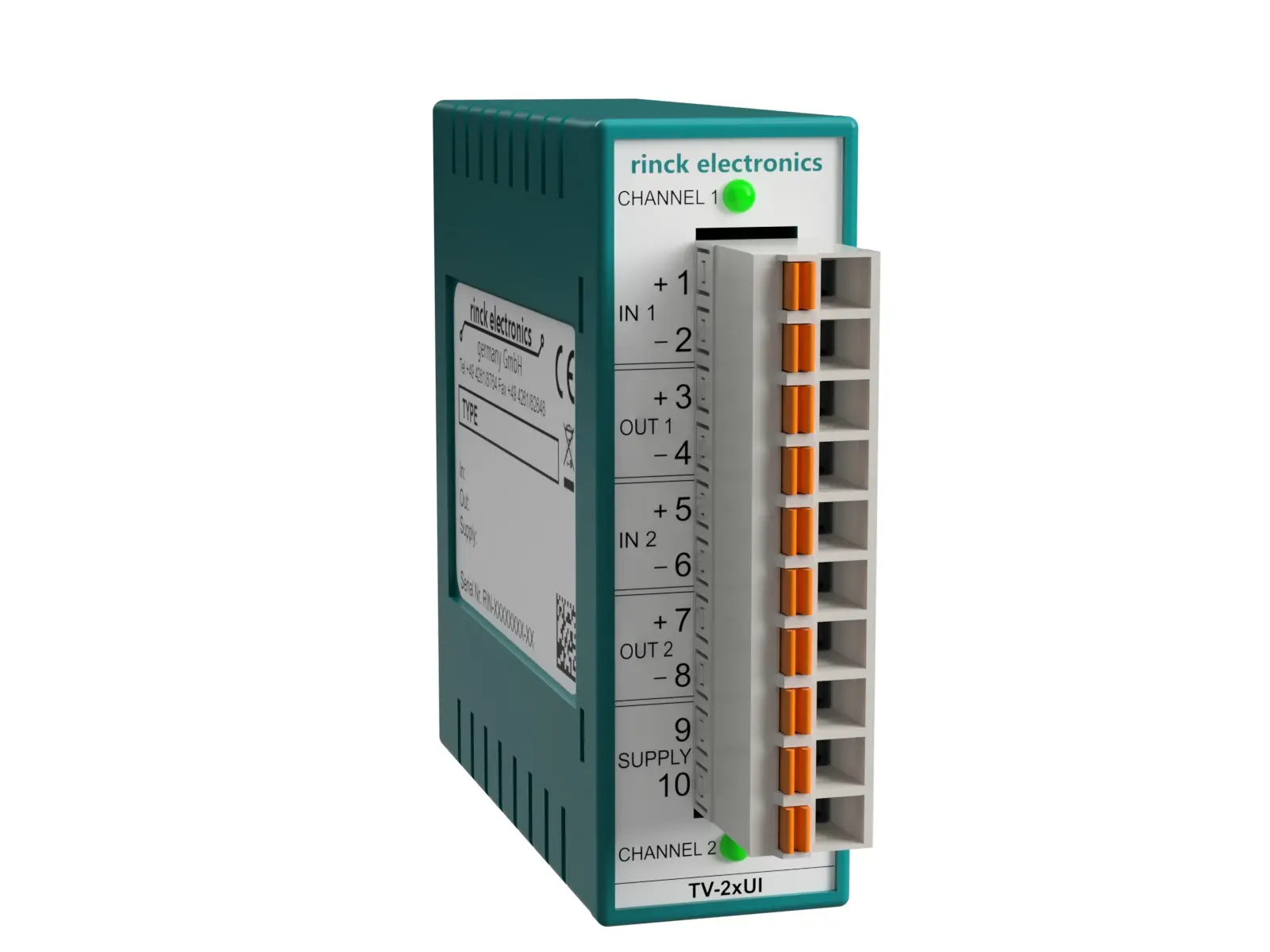 Produktfoto 1 von Rinck Electronic TV-2xUI, Trennverstärker, 1 Kanal
