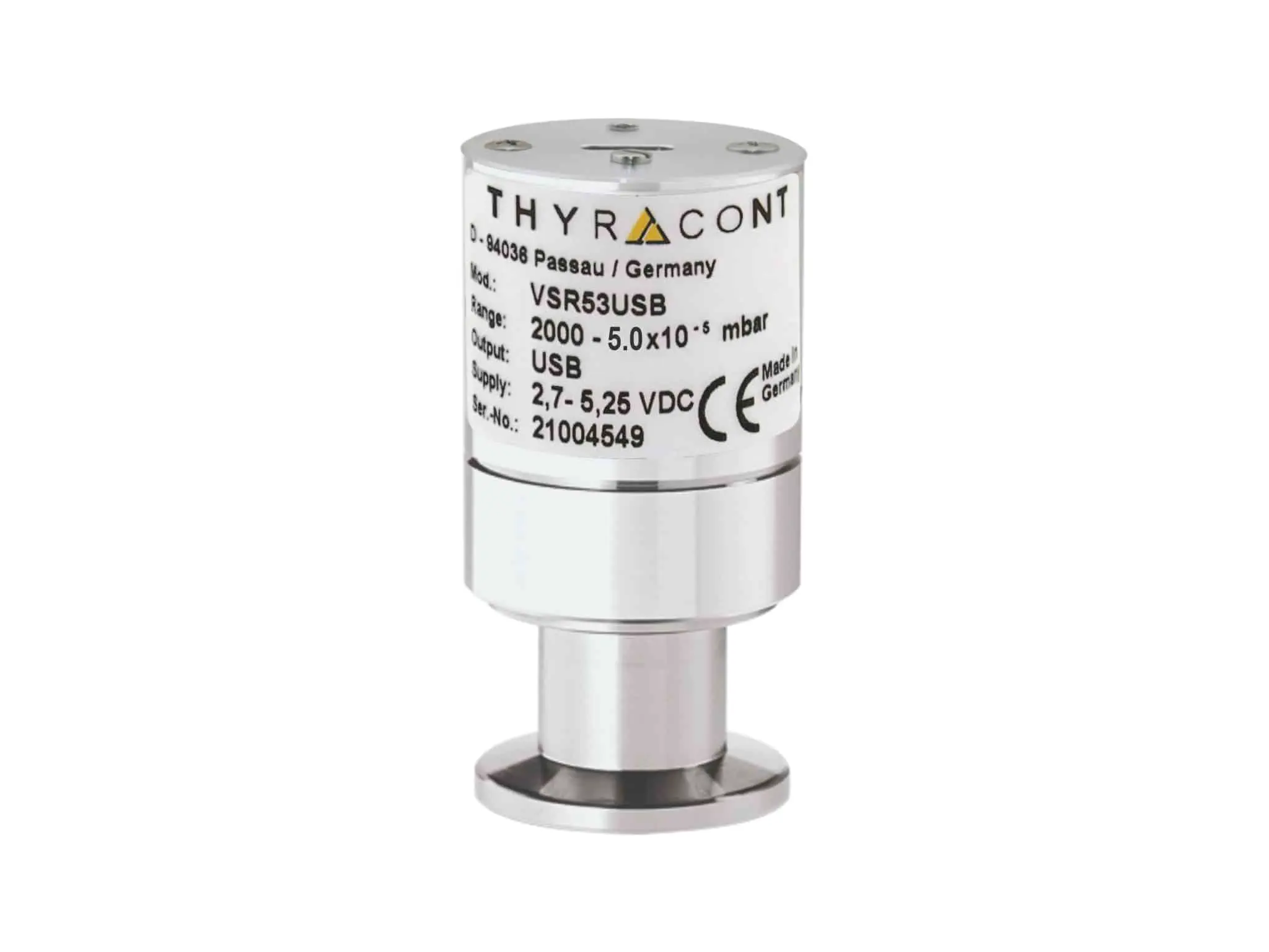 Thyracont VSRUSB Vakuum-Transmitter 2000 bis 5,0e-5 mbar USB-Schnittstelle, CF-F