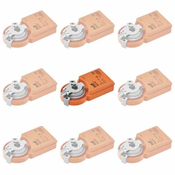 Produktfoto 1 von Belimo UM24Y-SR-R.1, Drehantrieb, 1 Nm, AC/DC 24 V, 2...10 V, 22 s, IP20