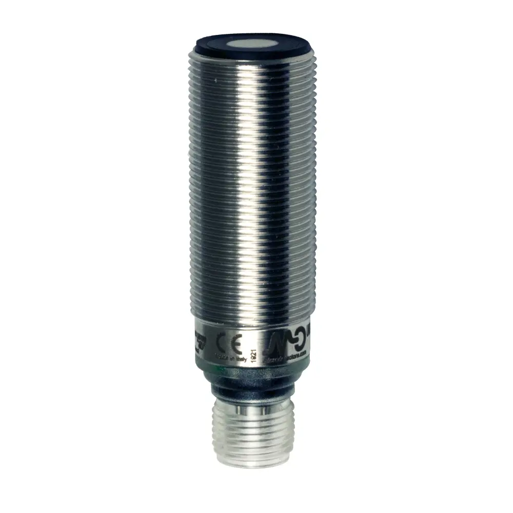 Produktfoto 1 von MD Micro Detectors UK6A/HP-1EULAN, Ultraschallsensor M18 PNP NO/NC 40-300mm