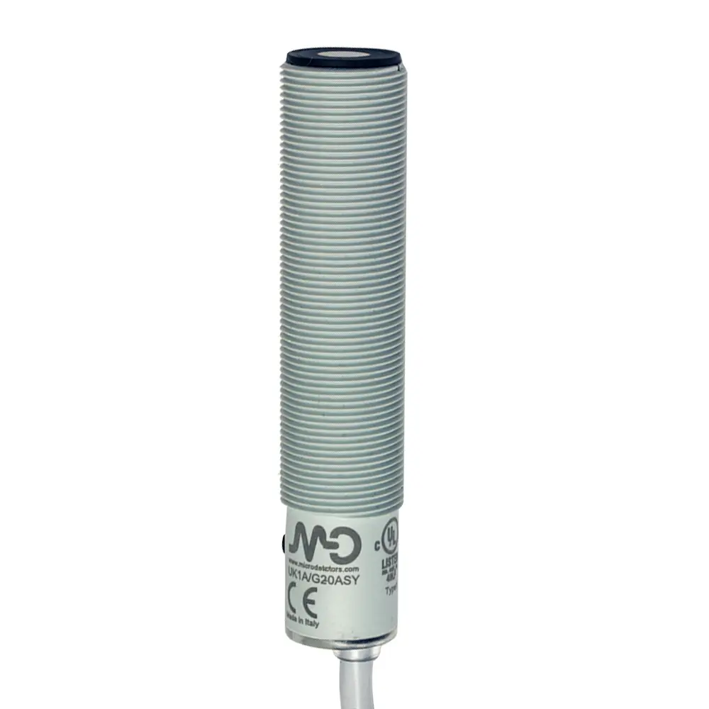 Produktfoto 1 von MD Micro Detectors UK1A/GN-0ASY, Ultraschallsensor M18 50-400mm 2m