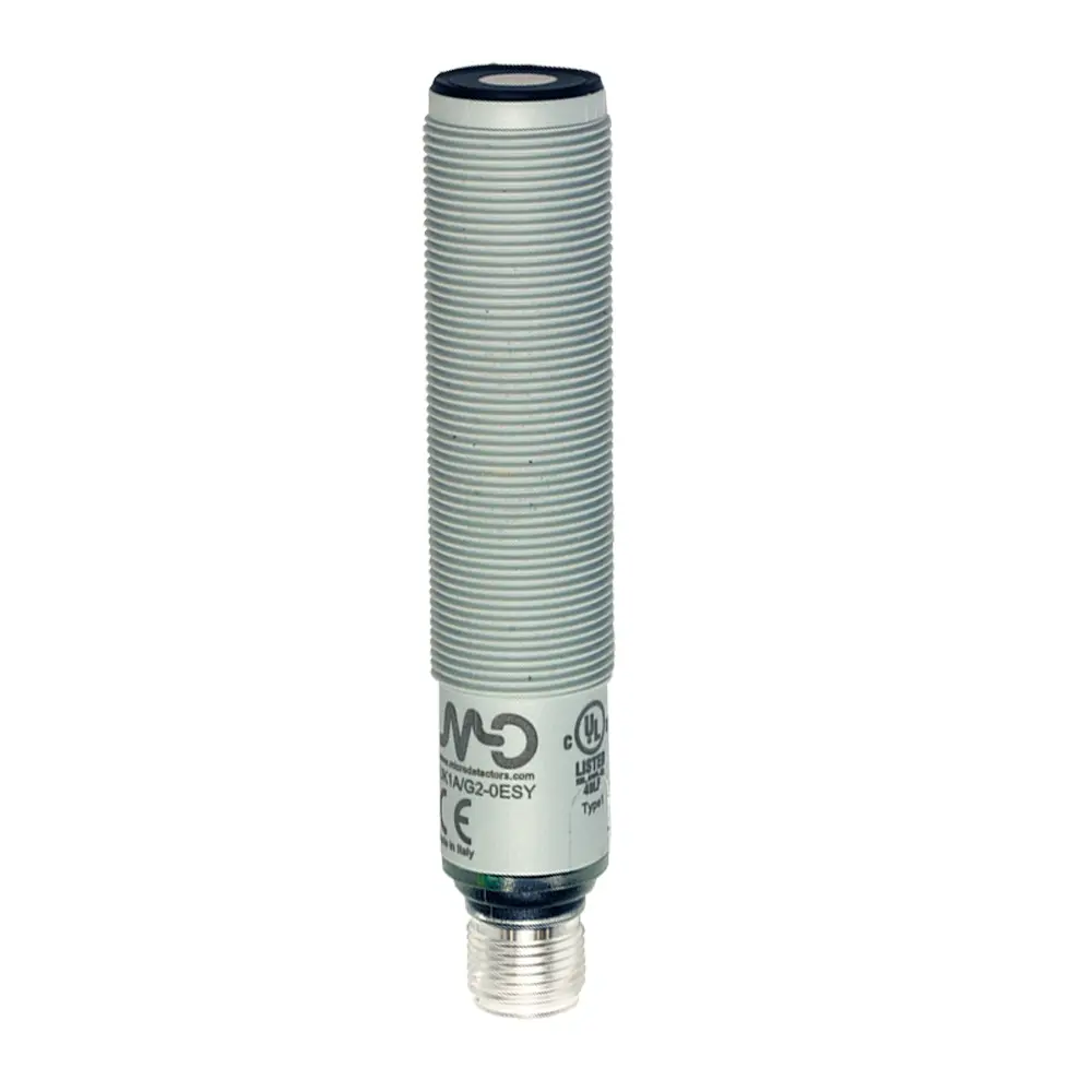 Produktfoto 1 von MD Micro Detectors UKR1A/GM-0ESY, Ultraschall-Reflexlichtschranke M18 50-400mm