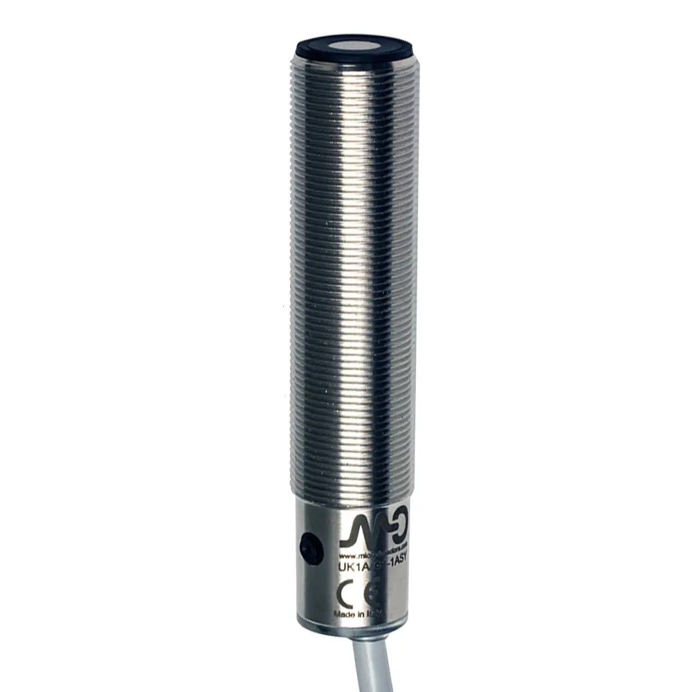 MD Micro Detectors UK1A/G9-1ASY, Ultraschallsensor M18 50-400mm