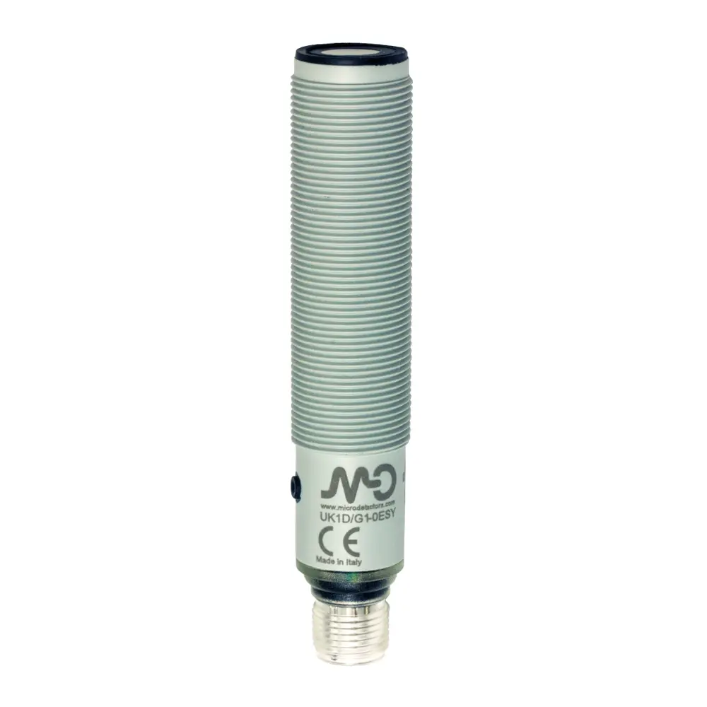 Produktfoto 1 von MD Micro Detectors UKR1D/GW-0ESY, Ultraschall-Reflexlichtschranke M18 PNP NO+NC