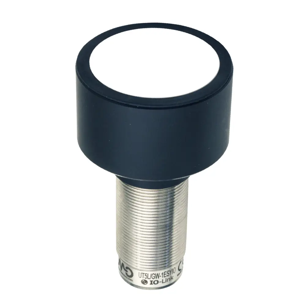 Produktfoto 1 von MD Micro Detectors UT5L/G6-1ESYIO, Ultraschallsensor M30 Gehäuse mit großer Form
