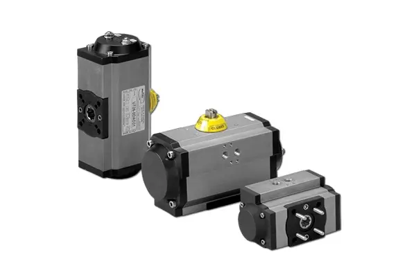 Max-Air Technology UT65-SR3, Pneumatischer Antrieb mit Federrückstellung
