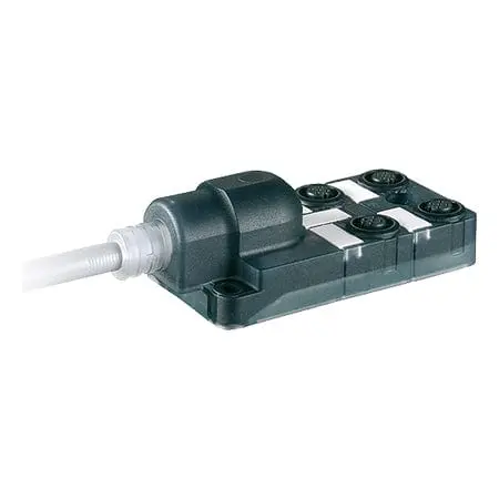 Produktfoto 1 von Contrinex V12-54PD-050-UYN, Distribution boxes M12 SOCKET poles