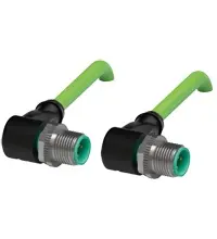 Produktfoto 1 von Pepperl+Fuchs V1SD-W-GN20M-PUR-E2S-V1D-W, Verbindungskabel, Ethernet