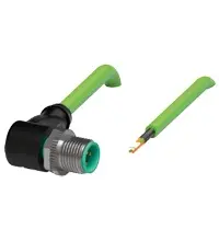 Produktfoto 1 von Pepperl+Fuchs V1SD-W-GN20M-PUR-E2S, Kabelstecker, Ethernet