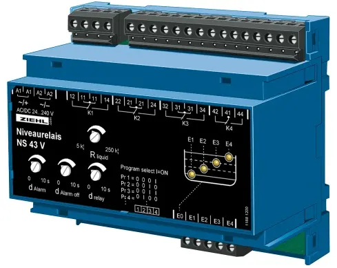 Produktfoto 1 von Ziehl V223313, Niveaurelais Typ NS43V